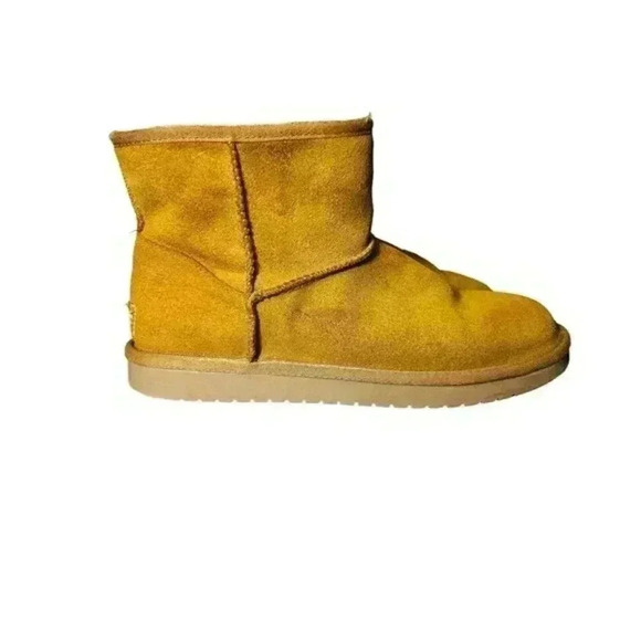 Koolaburra by UGG US size 5 in chestnut mini boots - Picture 1 of 11